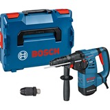 Bosch GBH 3-28 DFR 800 W 900 RPM, Martillo perforador azul, 2,8 cm, 900 RPM, 3,1 J, 4000 ppm, 12 - 18 mm, 1,3 cm