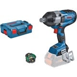 Bosch GDS 18V-1050 HC 1750 RPM Negro, Azul, Tornillo de percusión azul/Negro, Destornillador de impacto, Mango de pistola, 3/4", Negro, Azul, 1750 RPM, 1300 RPM