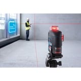Bosch GLL 3-80 C Professional Nivel de línea 30 m 630 - 650 nm (< 10 mW), Láser de líneas cruzadas azul/Negro, 30 m, 0,2 mm/m, 4°, 120 m, 630 nm, Horizontal/Vertical