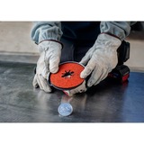 Bosch X-LOCK Expert R781 disco abrasivo de fibra cerámica Prisma, Ø 180mm, K80, Rueda de esmeril 