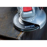 Bosch X-LOCK Expert R781 disco abrasivo de fibra cerámica Prisma, Ø 180mm, K80, Rueda de esmeril 