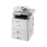 Brother MFC-L9570CDWT impresora multifunción Laser A4 2400 x 600 DPI 31 ppm Wifi, Impresora multifuncional gris, Laser, Impresión a color, 2400 x 600 DPI, A4, Impresión directa, Blanco