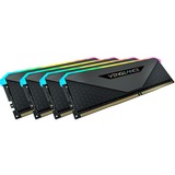 Corsair Vengeance CMN128GX4M4Z3200C16 módulo de memoria 128 GB 4 x 32 GB DDR4 3200 MHz, Memoria RAM negro, 128 GB, 4 x 32 GB, DDR4, 3200 MHz, 288-pin DIMM, Negro