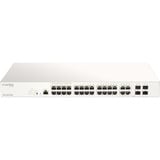 D-Link DBS-2000-28MP switch Gestionado L2 Gigabit Ethernet (10/100/1000) Gris, Interruptor/Conmutador Gestionado, L2, Gigabit Ethernet (10/100/1000), Montaje en rack