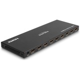 DeLOCK Divisor HDMI 1 x HDMI entrada a 8 x HDMI salida 4K 60 Hz, Splitter HDMI negro