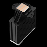 DeepCool AK400 Zero Dark Plus, Disipador de CPU negro