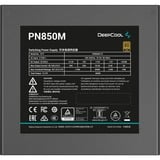DeepCool PN850M, Fuente de alimentación de PC negro