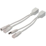 Digitus Adaptadores e inyectores de poe blanco, Ethernet rápido, Blanco, China, 75 mm, 265 mm, 98,333 g