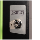 Digitus DN-19 D-16-U-SW, Panel frontal negro