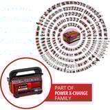 EINHELL Power X-Change Compresor de batería PRESSITO 18/25, 18 Voltios rojo/Negro