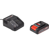 EINHELL Power X-Change cortasetos a batería GC-CH 1855/1 Li Kit, 18 Voltios rojo/Negro