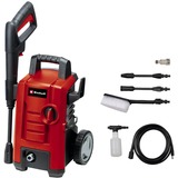EINHELL TC-HP 130 Limpiadora de alta presión o Hidrolimpiadora Vertical Eléctrico 390 l/h Rojo, Hidrolimpiadora de alta presión rojo/Negro, Vertical, Eléctrico, 5 m, Alta presión, Rojo, 390 l/h