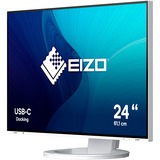 EIZO FlexScan EV2485-WT pantalla para PC 61,2 cm (24.1") 1920 x 1200 Pixeles WUXGA LCD Blanco, Monitor LED blanco, 61,2 cm (24.1"), 1920 x 1200 Pixeles, WUXGA, LCD, 5 ms, Blanco