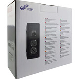 FSP NANO 600, UPS negro