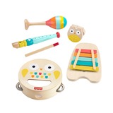 Fisher-Price HXT90 juguete musical, Juguetes musicales Conjunto de juguetes musicales, Castañuelas, Maracas, Grabadora, Pandereta, Xilófono, 2 año(s), 605 g, Multicolor
