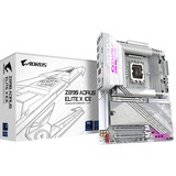 GIGABYTE Placa base Z890 AORUS ELITE X ICE - Compatible con CPUs Intel Core Ultra (Serie 2), VRM de 16+1+2 fases, hasta 9500MHz DDR5 (OC), 1xPCIe 5.0 + 4xPCIe 4.0, Wi-Fi 7, LAN 2.5GbE, Thunderbolt 4 VRM de 16+1+2 fases, hasta 9500MHz DDR5 (OC), 1xPCIe 5.0 + 4xPCIe 4.0, Wi-Fi 7, LAN 2.5GbE, Thunderbolt 4, Intel, LGA 1851 (Socket V1), Intel Core Ultra (Series 2), LGA 1851, 256 GB, DDR5-SDRAM
