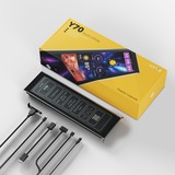 HYTE  Y70 Touch Display Upgrade Pitch Black, Pantalla negro