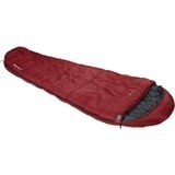 High Peak Saco de dormir TR 350 rojo oscuro/Gris