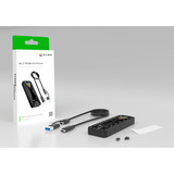 ICY BOX Spade Case 1805, Caja de unidades negro