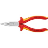 KNIPEX 25 26 160 Side-cutting pliers alicate, Pinza Side-cutting pliers, Acero cromo vanadio, De plástico, Rojo/naranja, 16 cm, 144 g