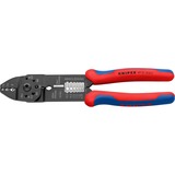 KNIPEX 97 21 215 C, Crimpadora rojo/Azul