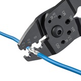 KNIPEX Alicates de engaste, Crimpadora rojo/Azul