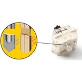 Keychron Gateron G Pro 3.0 Juego de interruptores blancos, Interruptor de botón blanco/Transparente