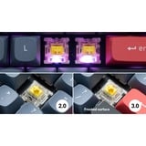 Keychron Gateron G Pro 3.0 Juego de interruptores blancos, Interruptor de botón blanco/Transparente