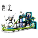 LEGO 60421 CITY, Montaña Rusa de Robot World, Juegos de construcción 
