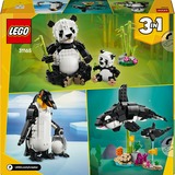 LEGO Fauna Salvaje: Familia de Pandas, Juegos de construcción Juego de construcción, 8 año(s), Plástico, 626 pieza(s), 814 g