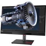 Lenovo ThinkVision 27 3D Monitor, Monitor LED negro, 68,6 cm (27"), 3840 x 2160 Pixeles, 4K Ultra HD, LED, 6 ms, Negro