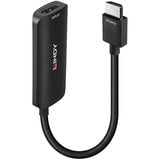 Lindy 38329 adaptador de cable de vídeo 0,157 m HDMI tipo A (Estándar) DisplayPort Negro, Convertidor negro, 0,157 m, HDMI tipo A (Estándar), DisplayPort, Macho, Hembra, Derecho
