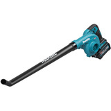 Makita Soplador a batería UB002GZ01 XGT, 40 voltios, Soplador de hojas azul/Negro