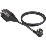 NRGkick Adaptador de enchufe "toma de tierra" tipo E + F 13A (UE) negro