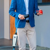 NRGkick Adaptador de enchufe "toma de tierra" tipo E + F 13A (UE) negro