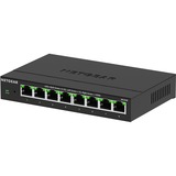 Netgear MS308 No administrado 2.5G Ethernet (100/1000/2500) Negro, Interruptor/Conmutador negro, No administrado, 2.5G Ethernet (100/1000/2500), Bidireccional completo (Full duplex), Montaje de pared