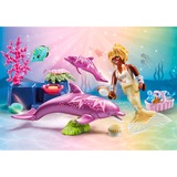 PLAYMOBIL Princess Magic Sirena con delfines, Juegos de construcción 