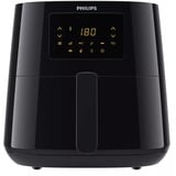 Philips 3000 series HD9270/96 freidora Sencillo 6,2 L 2000 W Freidora de aire caliente Negro negro, Freidora de aire caliente, 6,2 L, 1,2 kg, Rapid Air, 0,5 h, 60 °C