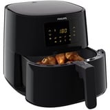 Philips Essential HD9270/96 freidora Sencillo 6,2 L 2000 W Freidora de aire caliente Negro negro, Freidora de aire caliente, 6,2 L, 1,2 kg, Rapid Air, China, Sencillo