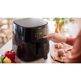 Philips Essential HD9270/96 freidora Sencillo 6,2 L 2000 W Freidora de aire caliente Negro negro, Freidora de aire caliente, 6,2 L, 1,2 kg, Rapid Air, China, Sencillo