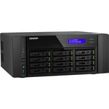 QNAP TS-h1290FX NAS Torre EPYC 7232P 64 GB DDR4 0 TB QuTS hero Negro NAS, Torre, EPYC, 7232P, 64 GB, DDR4