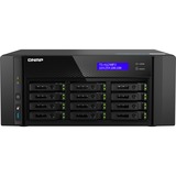 QNAP TS-h1290FX NAS Torre EPYC 7232P 64 GB DDR4 0 TB QuTS hero Negro NAS, Torre, EPYC, 7232P, 64 GB, DDR4