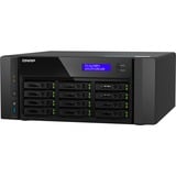 QNAP TS-h1290FX NAS Torre EPYC 7232P 64 GB DDR4 0 TB QuTS hero Negro NAS, Torre, EPYC, 7232P, 64 GB, DDR4