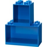 Room Copenhagen LEGO Regal Brick Shelf 8+4, Set, Estante azul
