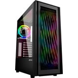 Sharkoon RGB WAVE reacondicionado, Cajas de torre negro