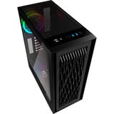 Sharkoon RGB WAVE reacondicionado, Cajas de torre negro