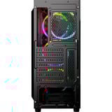 Sharkoon RGB WAVE reacondicionado, Cajas de torre negro