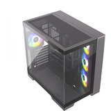 Silentware View A-RGB, Cajas de torre negro