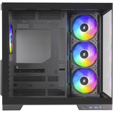 Silentware View A-RGB, Cajas de torre negro