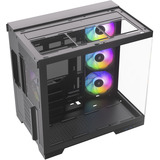 Silentware View A-RGB, Cajas de torre negro